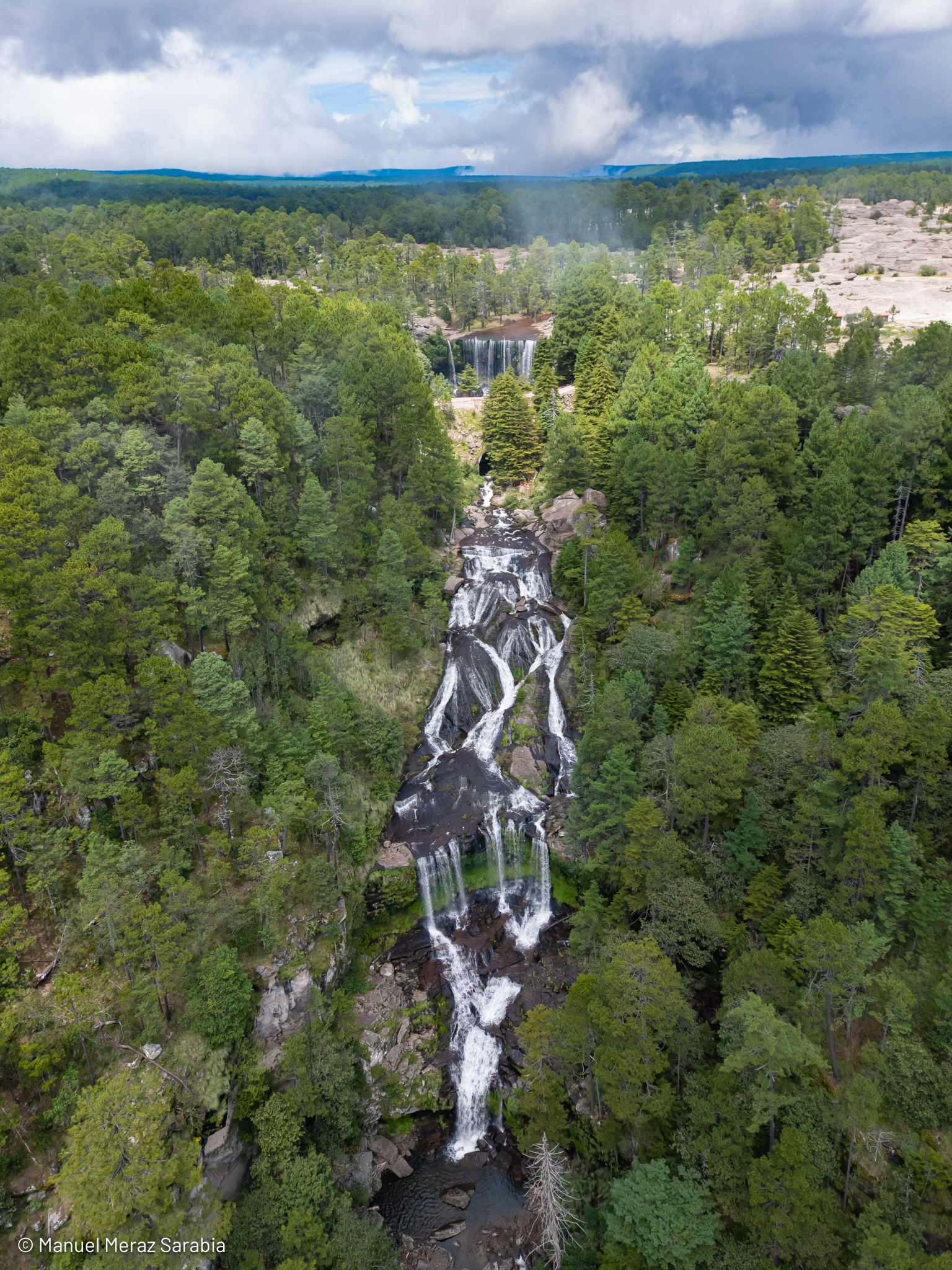 Segunda y tercera cascada de Mexiquillo