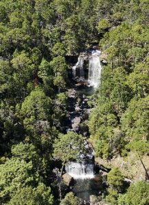 Segunda y tercera cascada de Mexiquillo