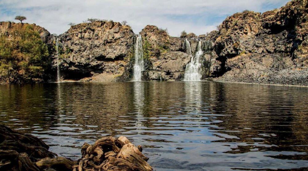 Paraje el Saltito, Cascada del Río Tunal.