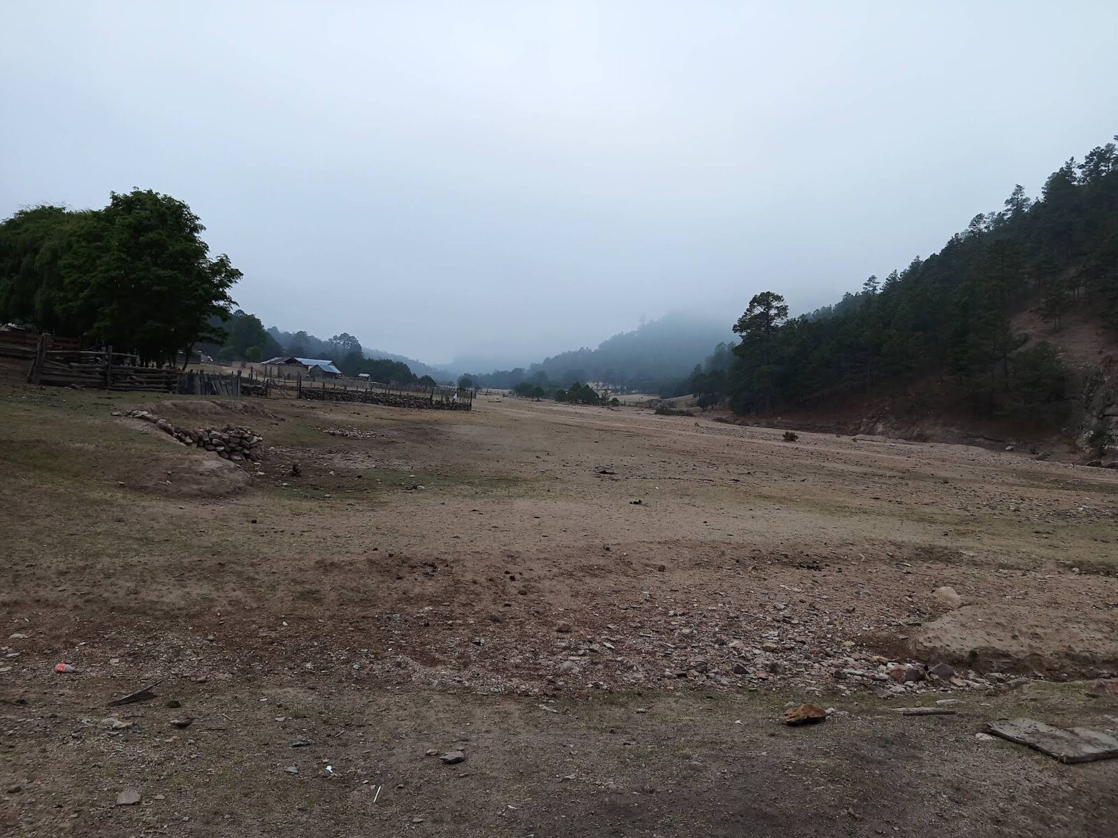 Paisaje de la Sierra Madre en la Plazuela (El Rayo)