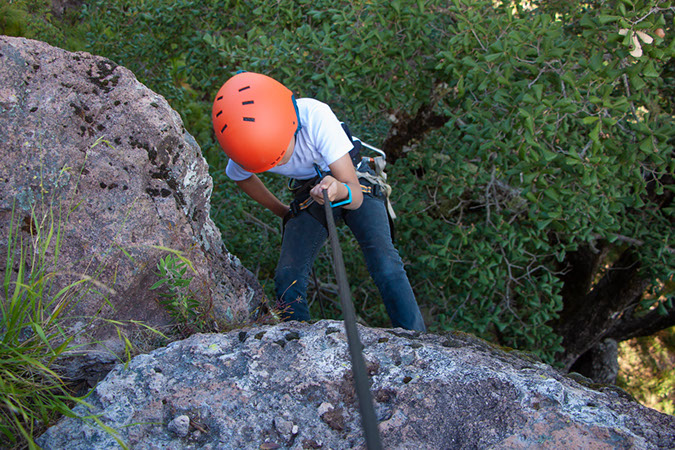 Paredes de roca natural