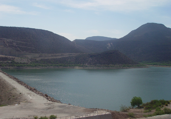 Cortina de la Presa Los Naranjos